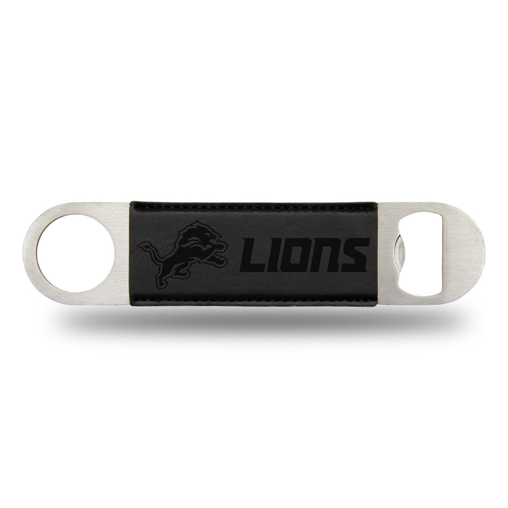 Detroit Lions Bar Blade Bottle Opener Laser Engraved - Rico Industries