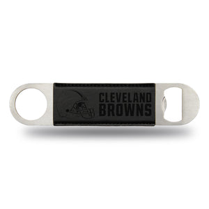 Cleveland Browns Bar Blade Bottle Opener Laser Engraved - Rico Industries