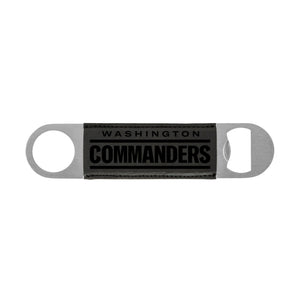 Washington Commanders Bar Blade Bottle Opener Laser Engraved - Rico Industries