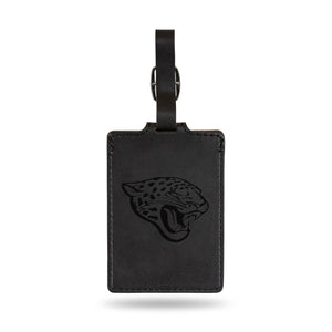 Jacksonville Jaguars Luggage Tag Laser Engraved - Rico Industries