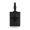 New Orleans Saints Luggage Tag Laser Engraved - Rico Industries