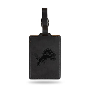 Detroit Lions Luggage Tag Laser Engraved - Rico Industries