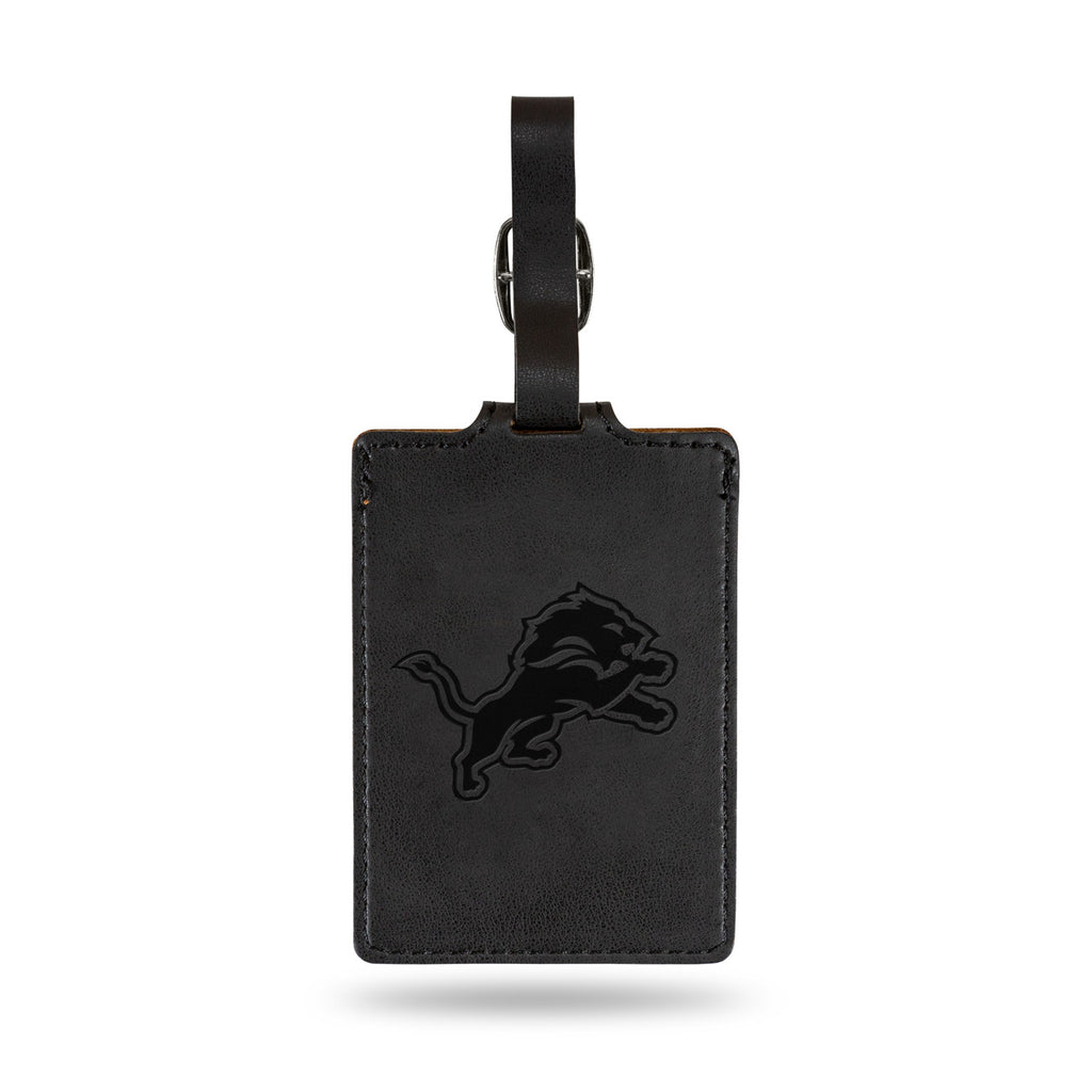 Detroit Lions Luggage Tag Laser Engraved - Rico Industries