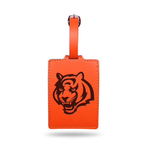 Cincinnati Bengals Luggage Tag Laser Engraved - Rico Industries