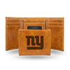 New York Giants Wallet Trifold Laser Engraved - Rico Industries