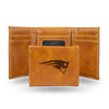 New England Patriots Wallet Trifold Laser Engraved - Rico Industries
