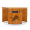Detroit Lions Wallet Trifold Laser Engraved - Rico Industries