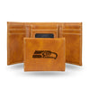Seattle Seahawks Wallet Trifold Laser Engraved - Rico Industries