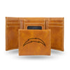 Los Angeles Chargers Wallet Trifold Laser Engraved - Rico Industries