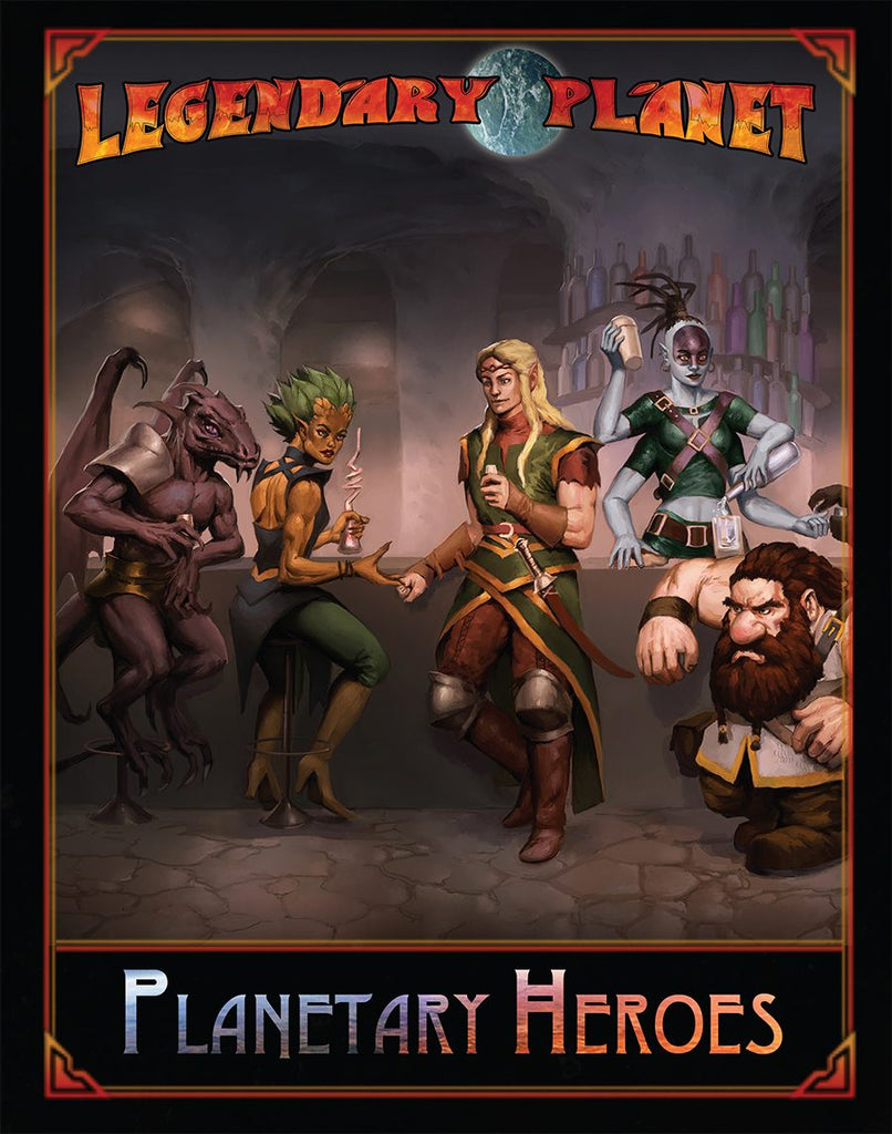 Legendary Games LGP237LP11SF Planetary Heroes - Starfinder Game