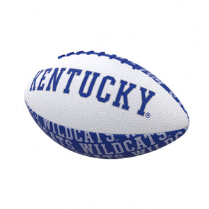 Logo Brands 159-93MR-3 Kentucky Repeating Mini-Size Rubber Football