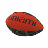 Logo Brands 169-93MR-3 Miami Repeating Mini-Size Rubber Football