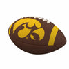 Logo Brands 155-93FC-1 Iowa Team Stripe Official-Size Composite Football