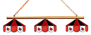 LOUISVILLE 3-LIGHT GAME TABLE LIGHT - LOU-380GLN