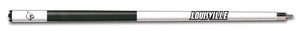 LOUISVILLE ENGRAVED BILLIARD CUE BLACK - LOUBCE104