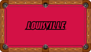 LOUISVILLE BILLIARD TABLE FELT - RECREATIONAL RED - LOUBTF201-8R