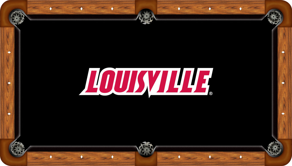 LOUISVILLE BILLIARD TABLE FELT - RECREATIONAL BLACK - LOUBTF204-8R