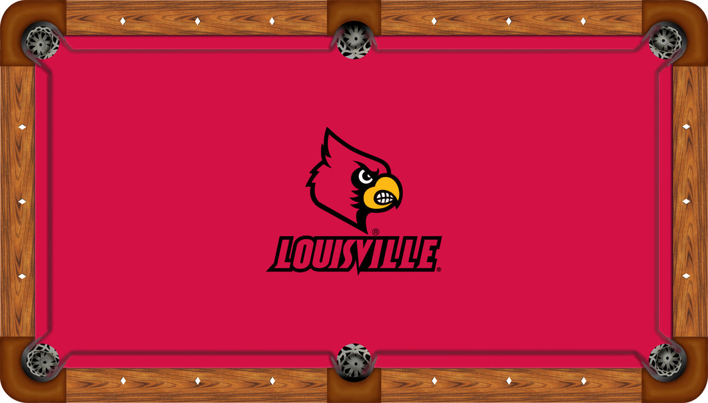 LOUISVILLE BILLIARD TABLE FELT - RECREATIONAL RED - LOUBTF301-8R