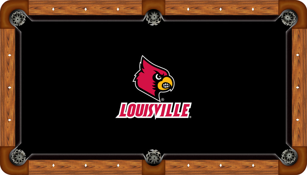 LOUISVILLE BILLIARD TABLE FELT - RECREATIONAL BLACK - LOUBTF304-8R