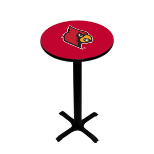 LOUISVILLE PEDESTAL PUB TABLE RED - LOUPTB601