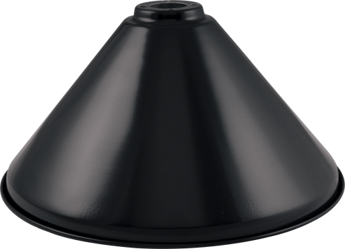 Action LPES3 Shades for Economy 3 Shade Light - Matte Black Table Lighting