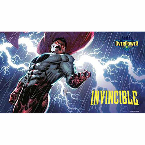 Lazarus Rising Games -  Overpower Tcg: Skybound: Premium Playmat: Invincible: Omni-Man Pre-Order