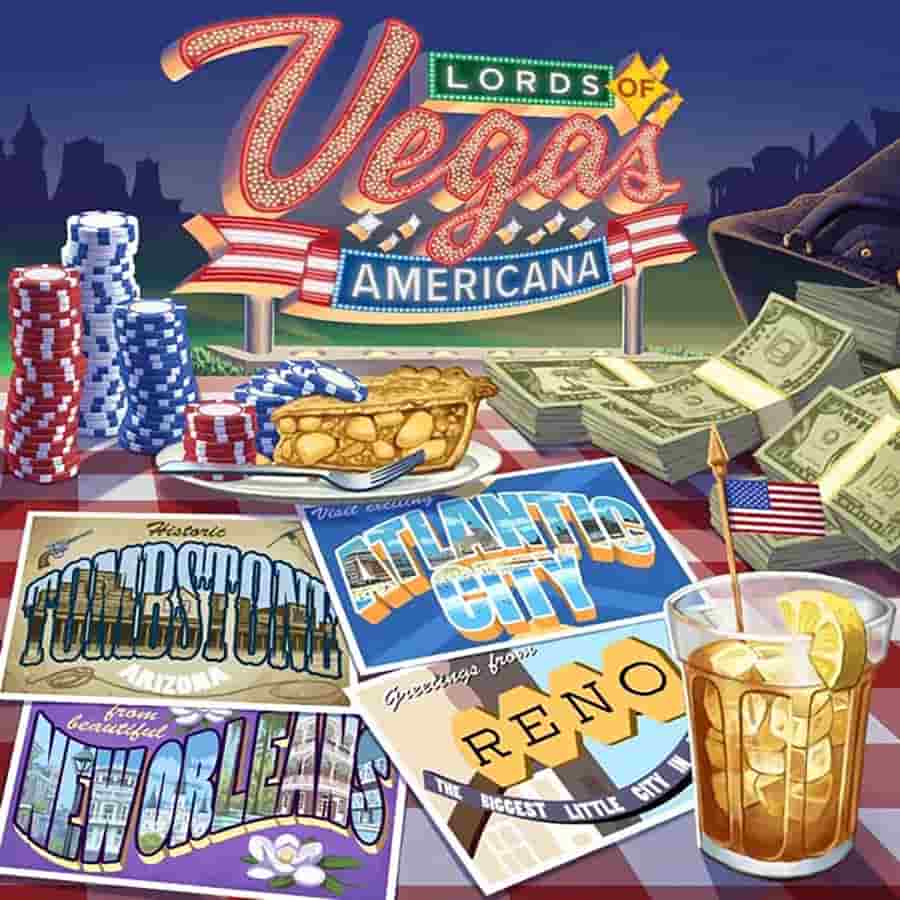 Lone Shark Games -  Lone Shark Games - Lords Of Vegas: Americana Expansion