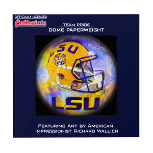 LSU Tigers Paperweight Domed - Sporticulture