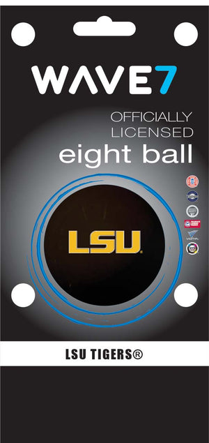 LOUISIANA STATE EIGHT BALL BLACK - LSUBBE500