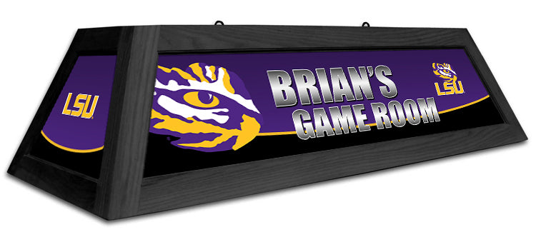 LSU 42'' SPIRIT GAME TABLE LAMP - CUSTOM PURPLE - LSUBSL421C