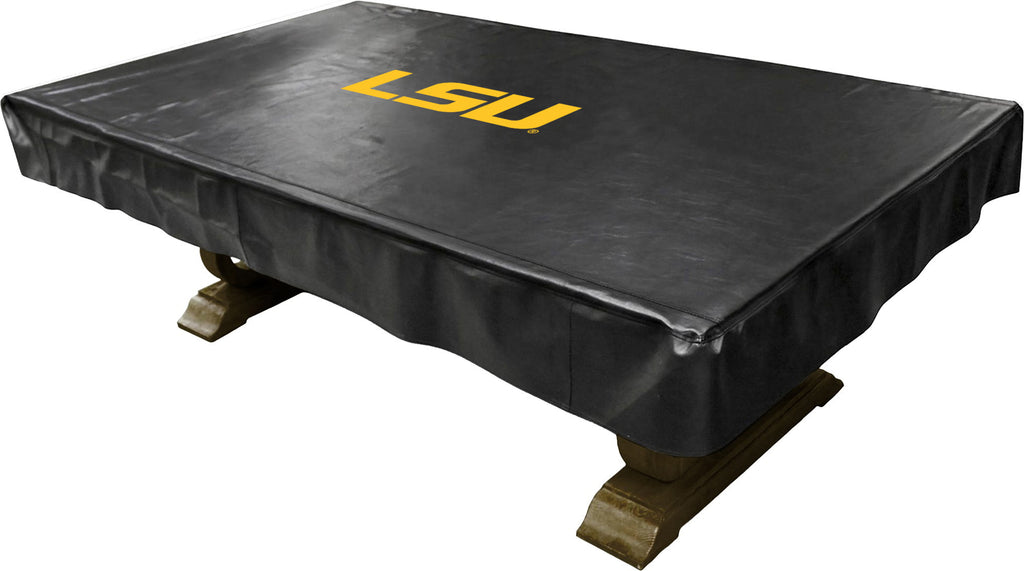LOUISIANA STATE BILLIARD TABLE COVER BLACK - LSUBTC600ST-8