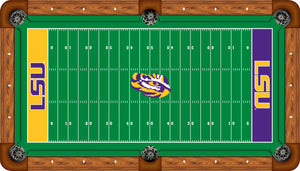 LSU BILLIARD TABLE FELT - RECREATIONAL GRIDIRON - LSUBTF000-8R