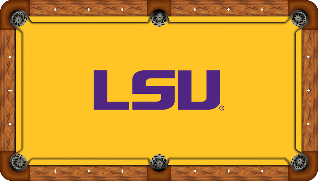 LSU BILLIARD TABLE FELT - RECREATIONAL GOLD - LSUBTF612-8R