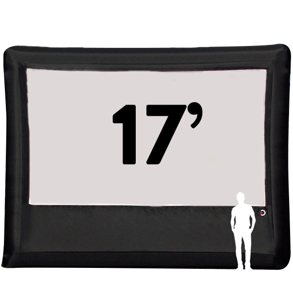 Elite Outdoor Movies Outdoor Movies Professional Screen 17 ft