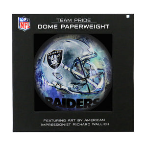 Las Vegas Raiders Paperweight Domed - Sporticulture