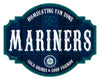 Seattle Mariners Sign Wood 12 Inch Homegating Tavern - Fan Creations