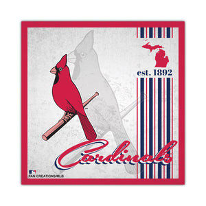 St. Louis Cardinals Sign Wood 10x10 Album Design - Fan Creations