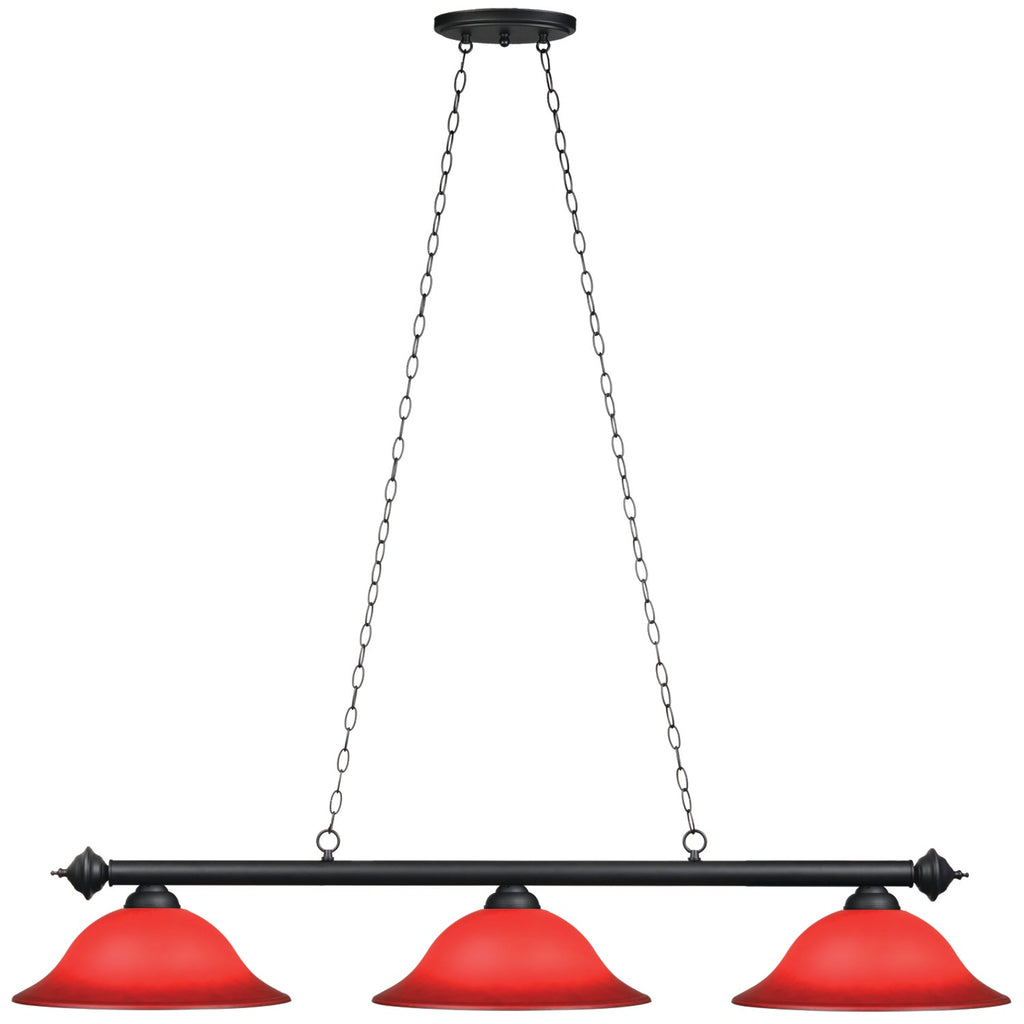 60'' MARSEILLES LAMP BURGANDY