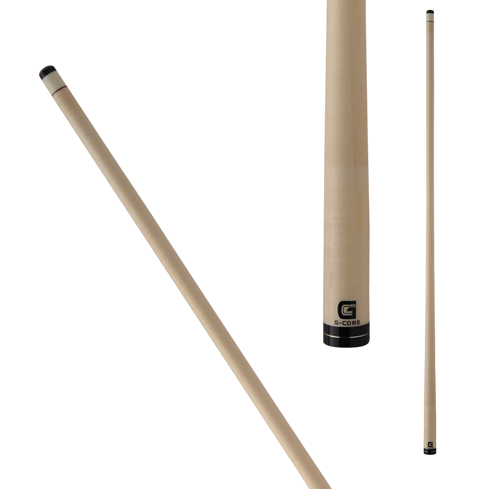 McDermott MCDG G Core pool Cue Shaft - 3/8 X 10 Pin Gold Ring 12 mm Tip Pool Cues
