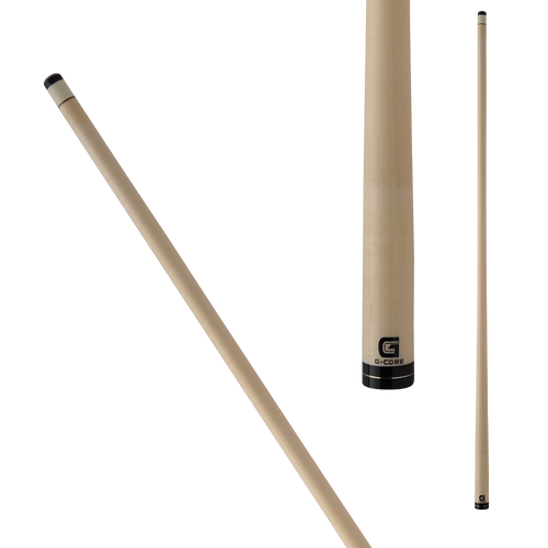 McDermott MCDG G Core pool Cue Shaft - 3/8 X 10 Pin Gold Ring 12 mm Tip Pool Cues