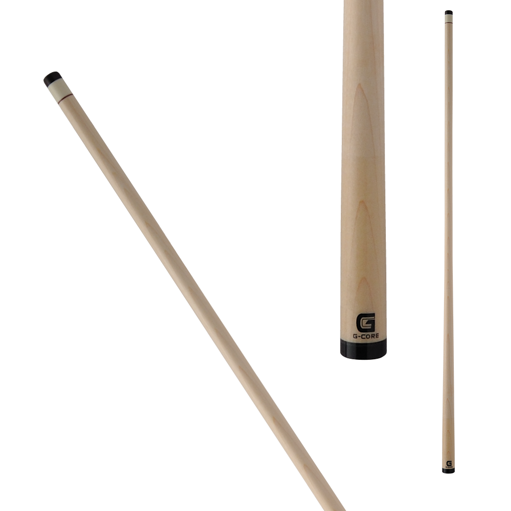 McDermott MCDG G Core pool Cue Shaft - 3/8 X10 Pin Black Collar 13mm Tip Pool Cues