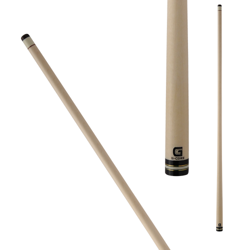 McDermott MCDG G Core pool Cue Shaft - 3/8x10 pin WHTGLD 12mm tip Pool Cues