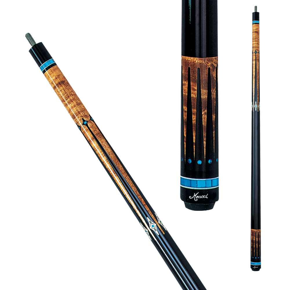 Meucci MEHP03 High Pro Pool Cue  - 19.0 oz Black Dot Shaft Pool Cues