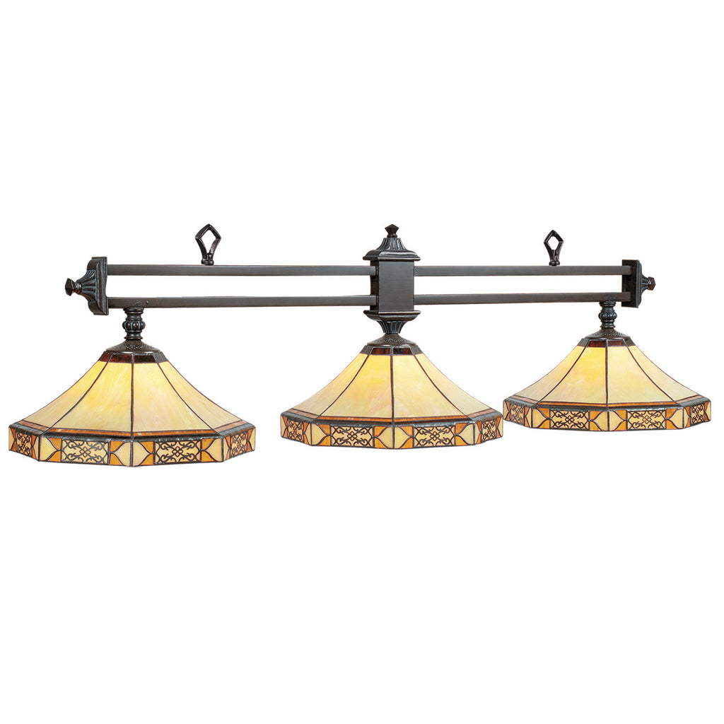 3LT-56'' BILLIARD LIGHT-MISSION FILIGREE