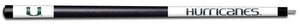 MIAMI ENGRAVED BILLIARD CUE WHITE / GREEN - MIABCE101