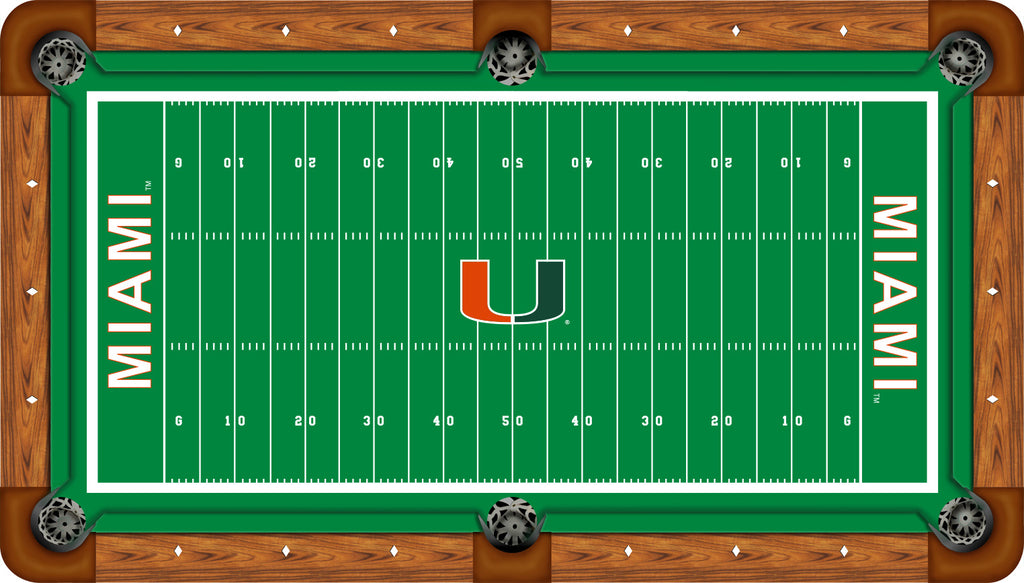 MIAMI BILLIARD TABLE FELT - RECREATIONAL GRIDIRON - MIABTF000N-9R