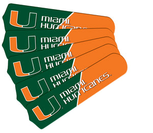 MIAMI FAN BLADE SET GREEN/ORANGE - MIAFBL100-42