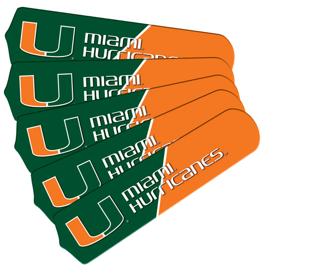 MIAMI FAN BLADE SET GREEN/ORANGE - MIAFBL100-52