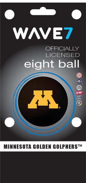 MINNESOTA EIGHT BALL BLACK - MINBBE100
