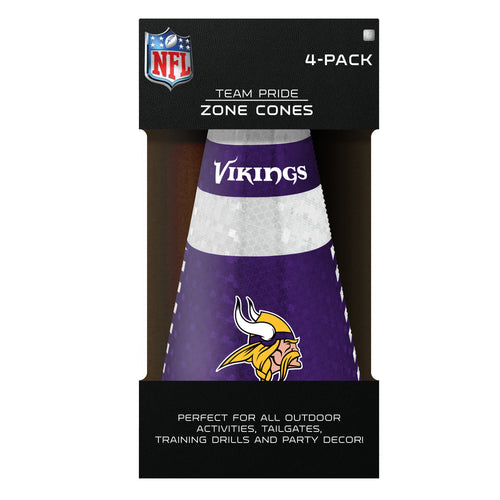 Minnesota Vikings Zone Cones 4 Pack - Sporticulture